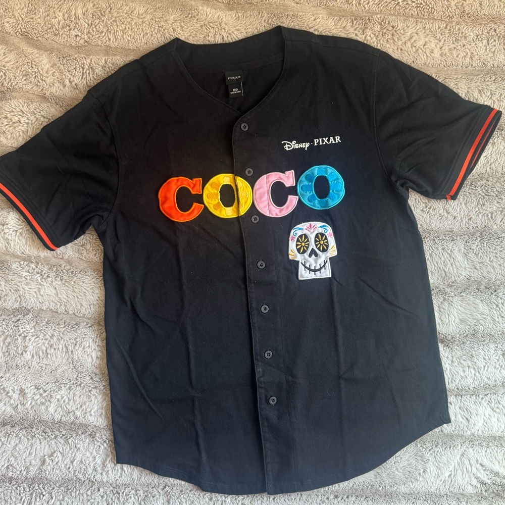 Disney • PIXAR COCO Black Baseball Tee